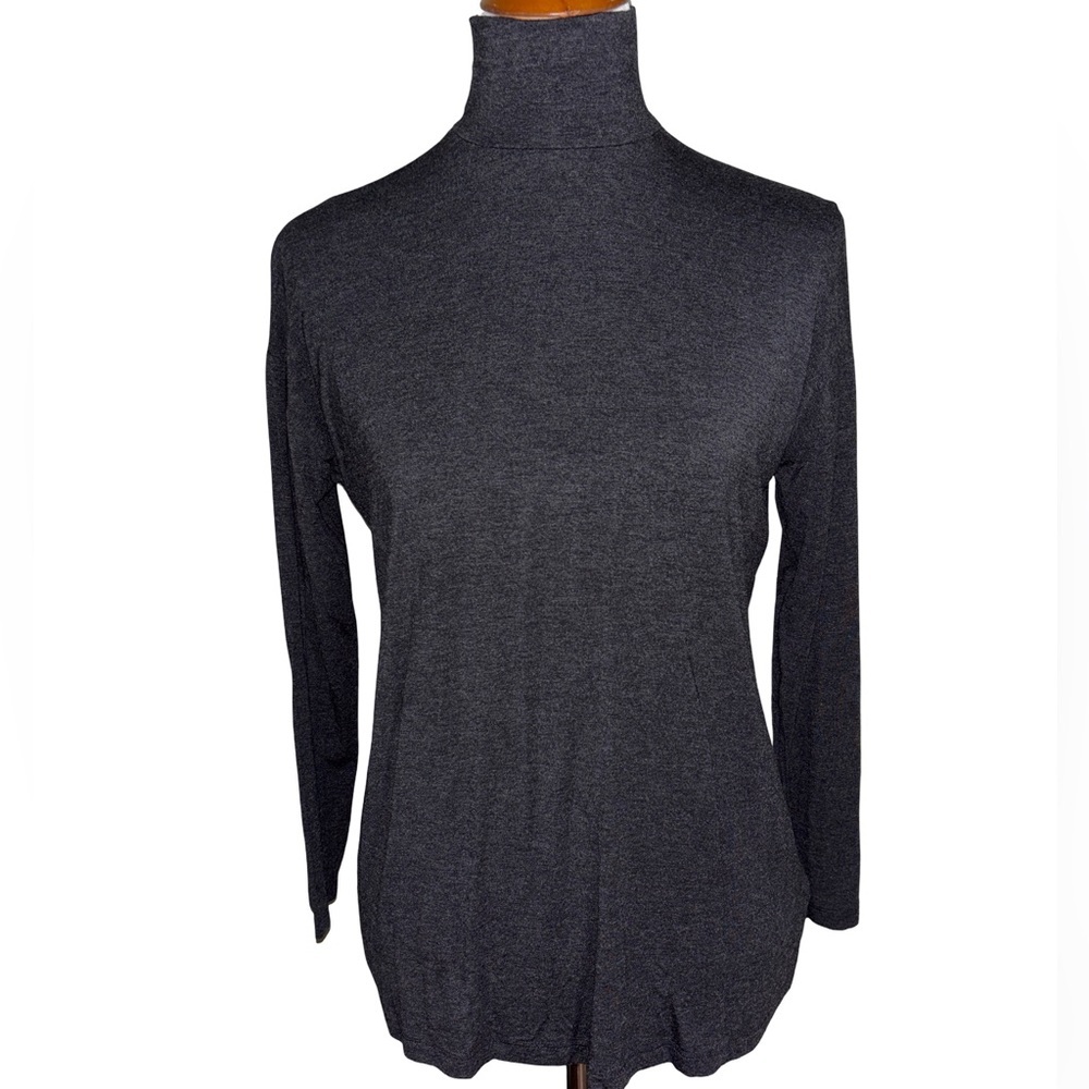 Express Charcoal Gray Blouse